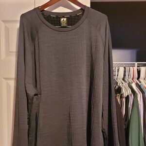 Russell Dri-Power IntelliFresh, Men's Long Sleeve Thermal, Gray, 3XL